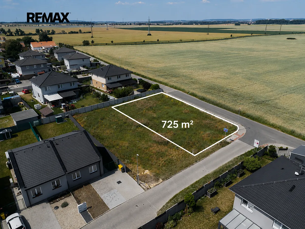 Prodej stavebního pozemku 725 m²